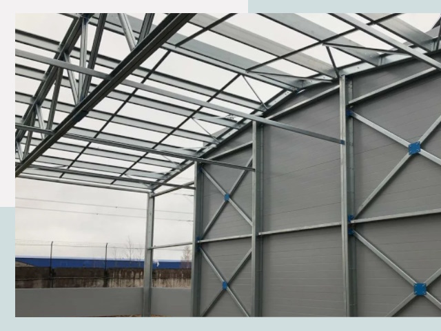 Каркасные ангары от СтальСтрой-Бтс по цене от 607 руб.