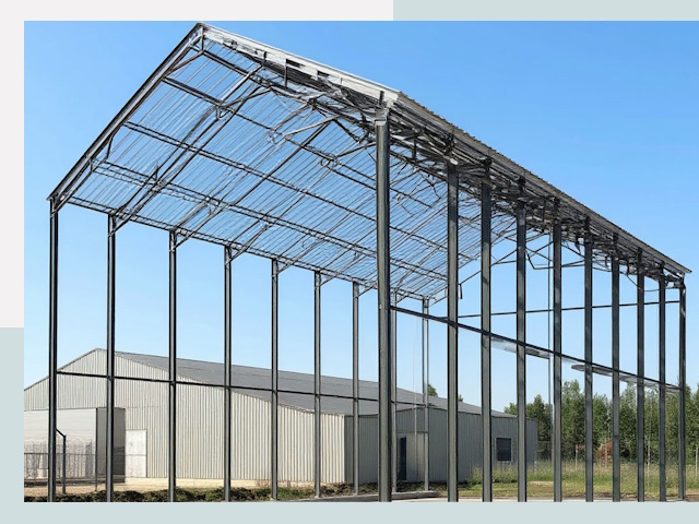 Прямо стенные ангары от СтальСтрой-Бтс по цене 607 руб.