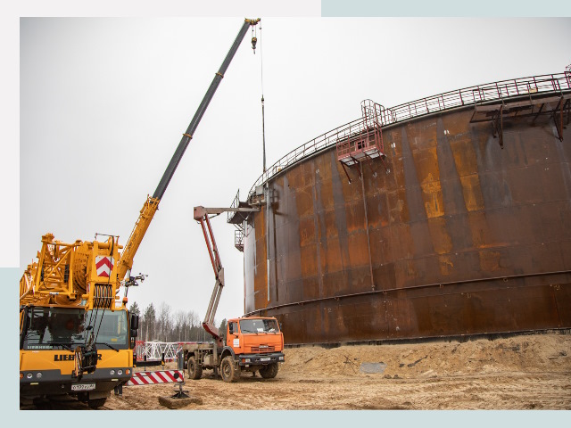 Монтаж резервуаров в Батайске от 607 руб. за м³