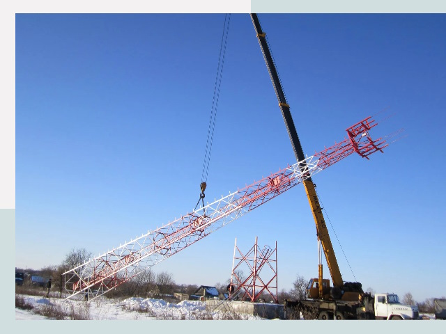 Строительство башен связи в Батайске от 607 руб.