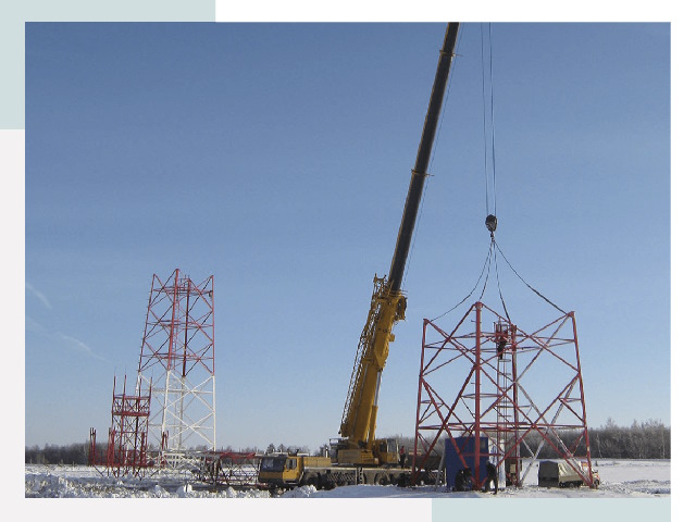 Монтаж вышек связи в Батайске