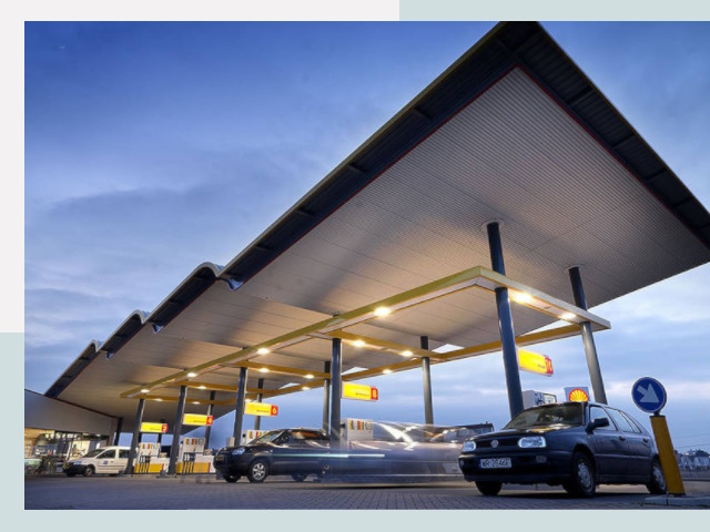 Навесы для АЗС в Батайск от 607 руб. - Защита и комфорт