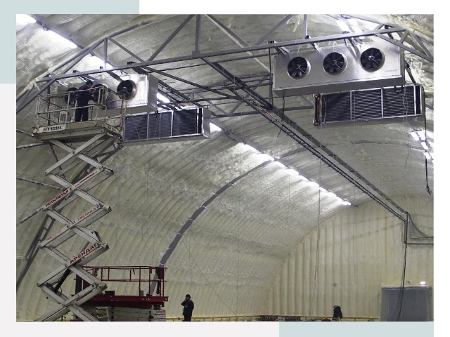 Оснащение ангаров в Батайске