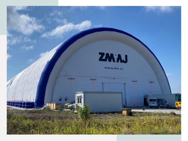 Брендирование ангаров в Батайске