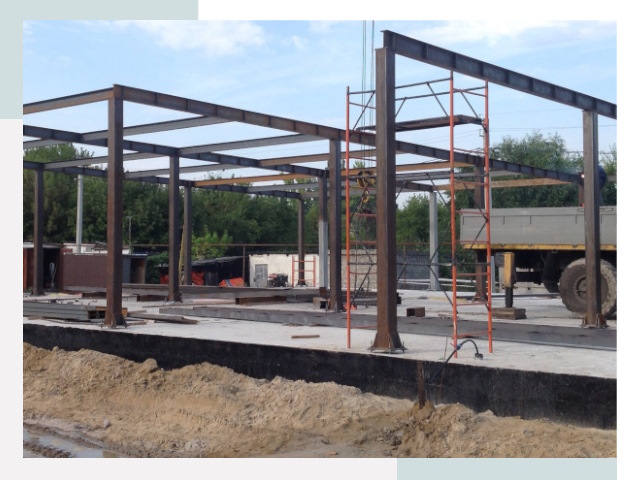 Фундамент для ангаров в Батайске