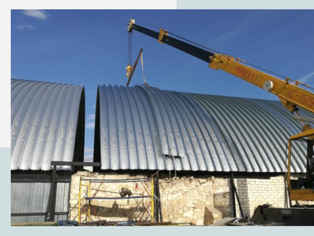 Реконструкция ангаров в Батайске от 607 руб.